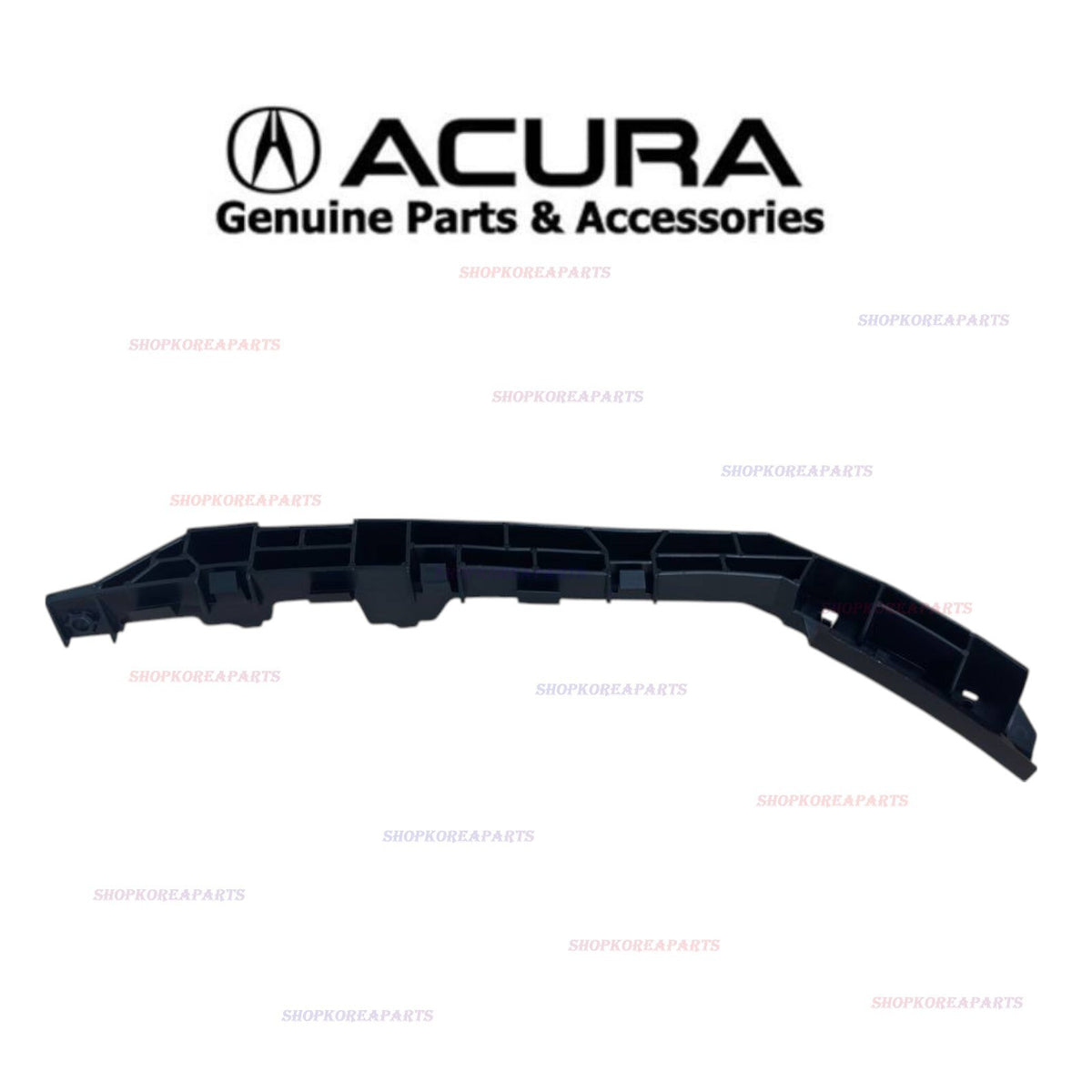 NEW OEM 07 - 13 ACURA MDX FRONT BUMPER DRIVER SIDE FENDER BRACKET HOLDER