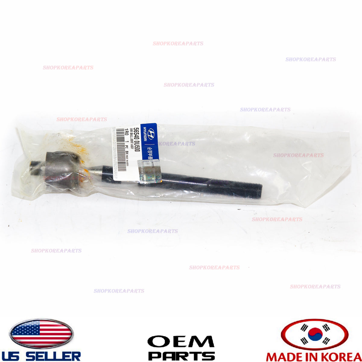 BALL JOINT INNER TIE ROD STEERING GEAR GENUINE!! ACCENT RIO 2012-2017 565400U500