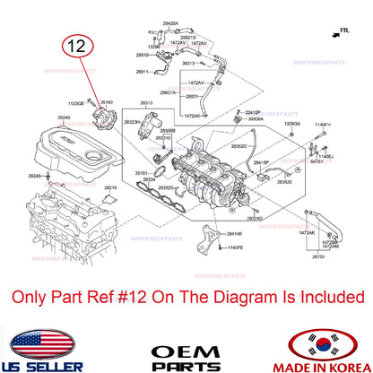 GENUINE OEM Throttle Body Assy 2.4L Hyundai Kia *See Compatibility 35100-2G600