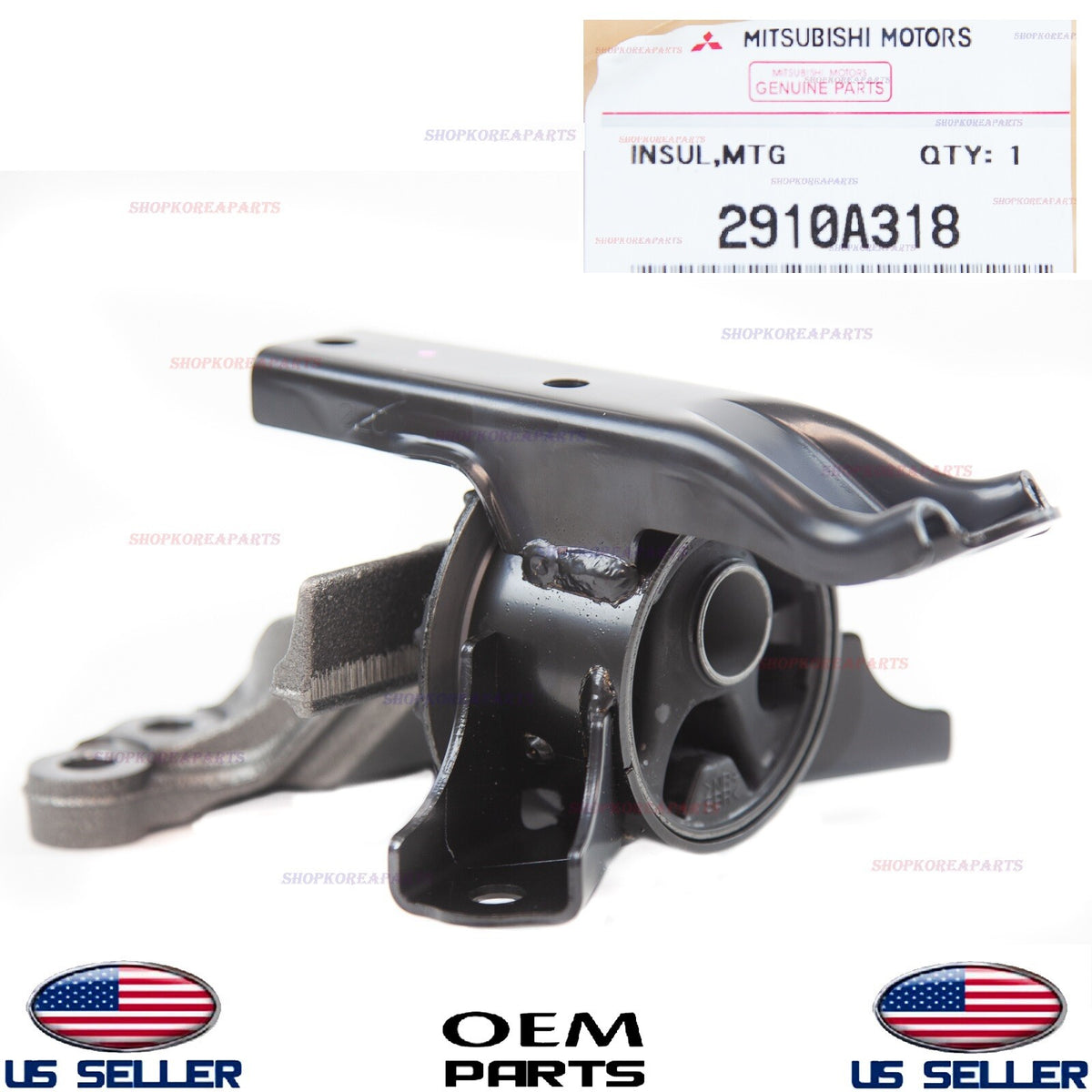 GENUINE Automatic Transmission Mount Insulator ⭐OEM⭐ Mitsubishi Mirage 2014-2024