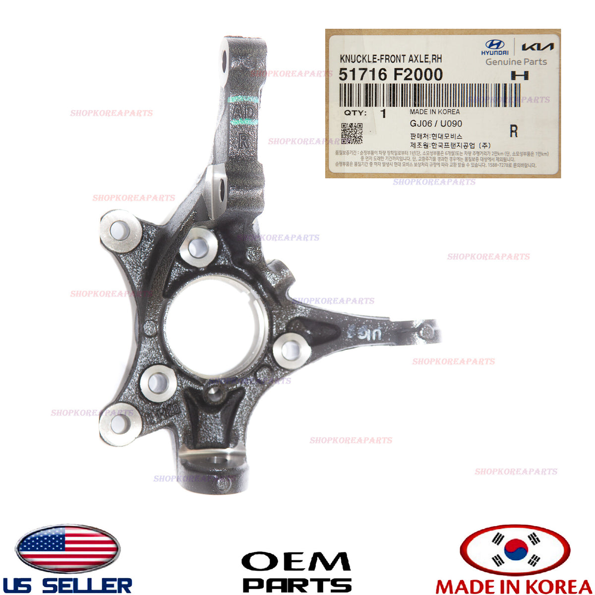 GENUINE Front Axle Steering Knuckle RIGHT ⭐OEM⭐ HYUNDAI KIA *See compatibility