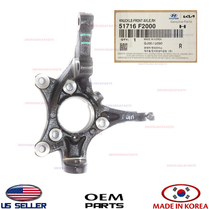 GENUINE Front Axle Steering Knuckle RIGHT ⭐OEM⭐ HYUNDAI KIA *See compatibility