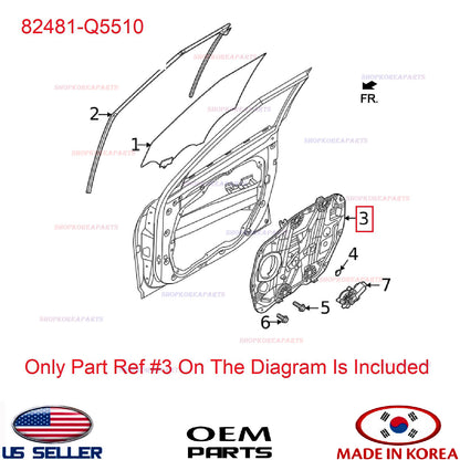 GENUINE Window Regulator Front RIGHT Passenger ⭐OEM⭐ Kia Seltos 2021-2025