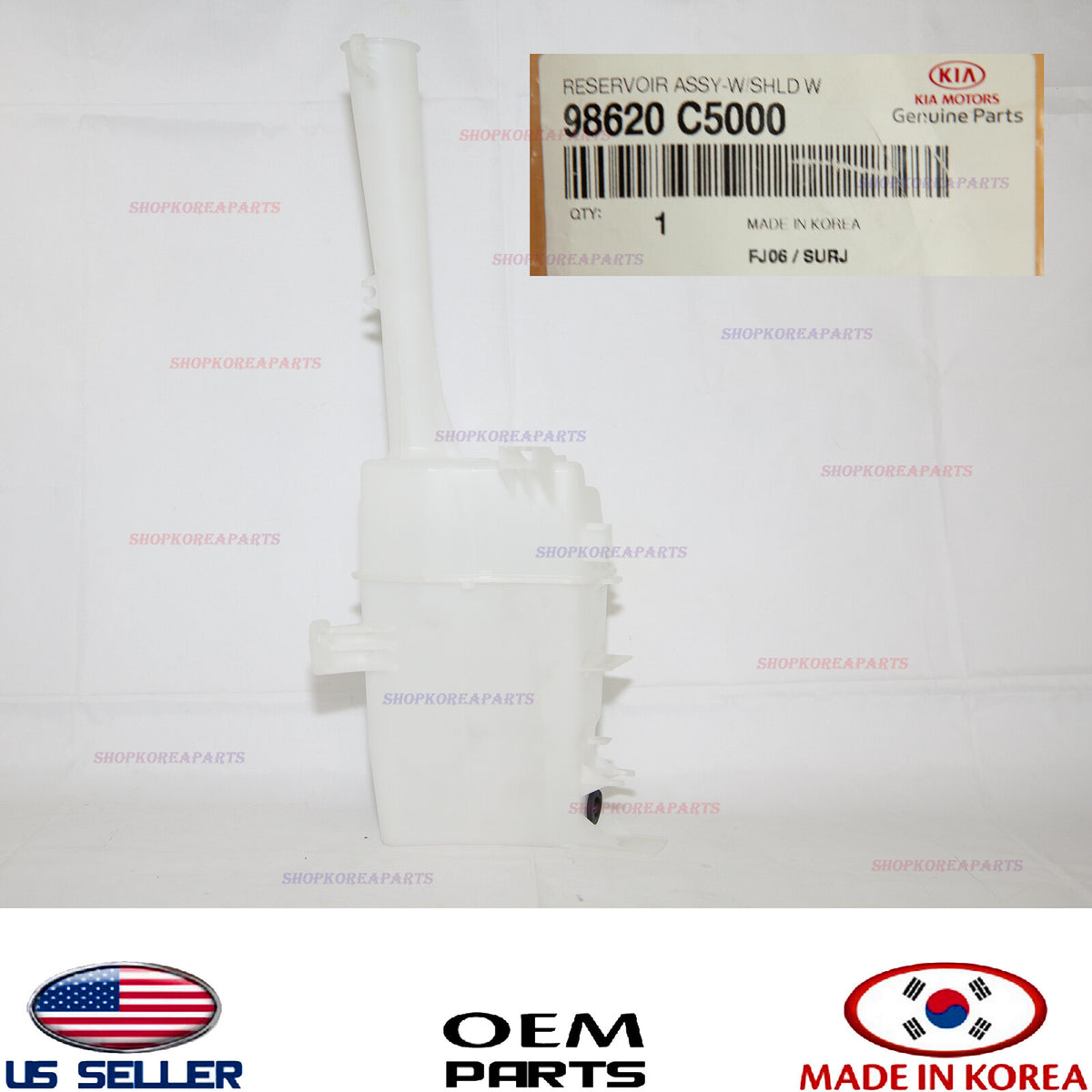GENUINE Windshield Washer Reservoir Water Tank ⭐OEM⭐ KIA SORENTO 2016-2020