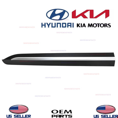 GENUINE Front Door Lower Molding LEFT Driver Side ⭐OEM⭐ Kia Carnival 2022-2025