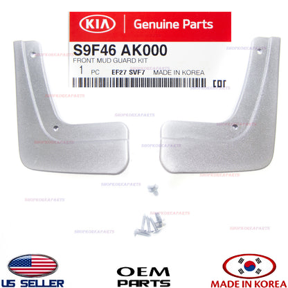 GENUINE Mud Guards Flaps Splash Shield FRONT 2pcs ⭐OEM⭐ KIA TELLURIDE 2020-2024