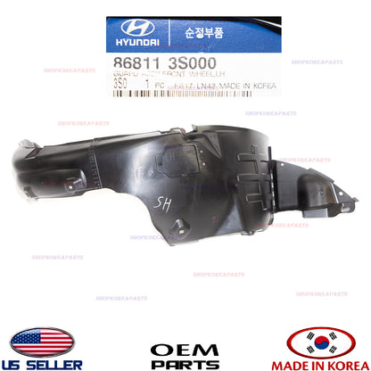 GENUINE Fender Liner Front LEFT Driver Side ⭐OEM⭐ HYUNDAI SONATA 2011-2013