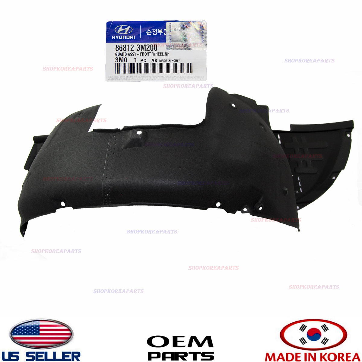 GENUINE Fender Liner Front RIGHT Passenger Side ⭐OEM⭐ Genesis SEDAN 2012-2014
