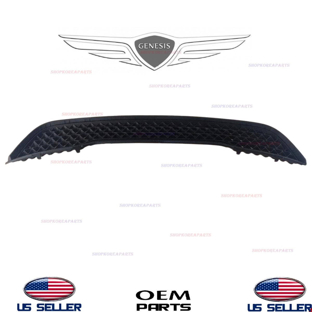 GENUINE Rear Bumper Cover Skid Plate Lower 2019-2021 Genesis G70 2.0L