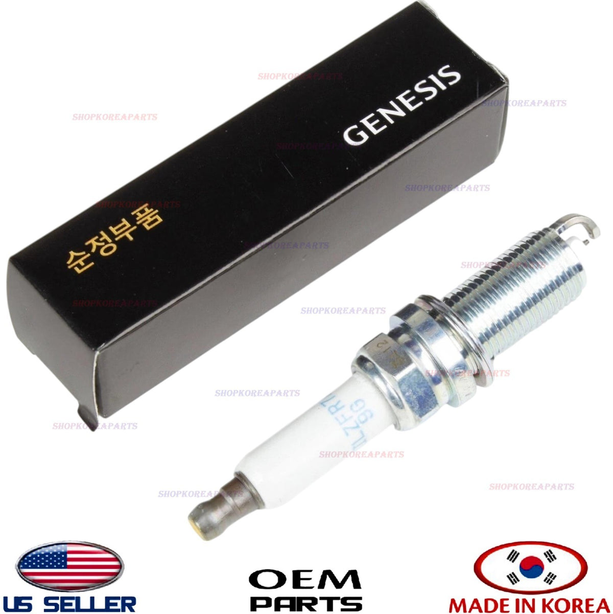 1pcs GENUINE Iridium Spark Plug 3.3L 2017-26 Genesis G70 G80 G90 Stinger K900