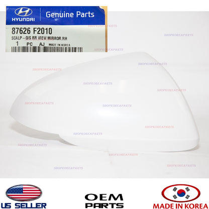 GENUINE Outer Mirror Cover Cap RIGHT Passenger Side OEM ELANTRA SEDAN 2017-2020