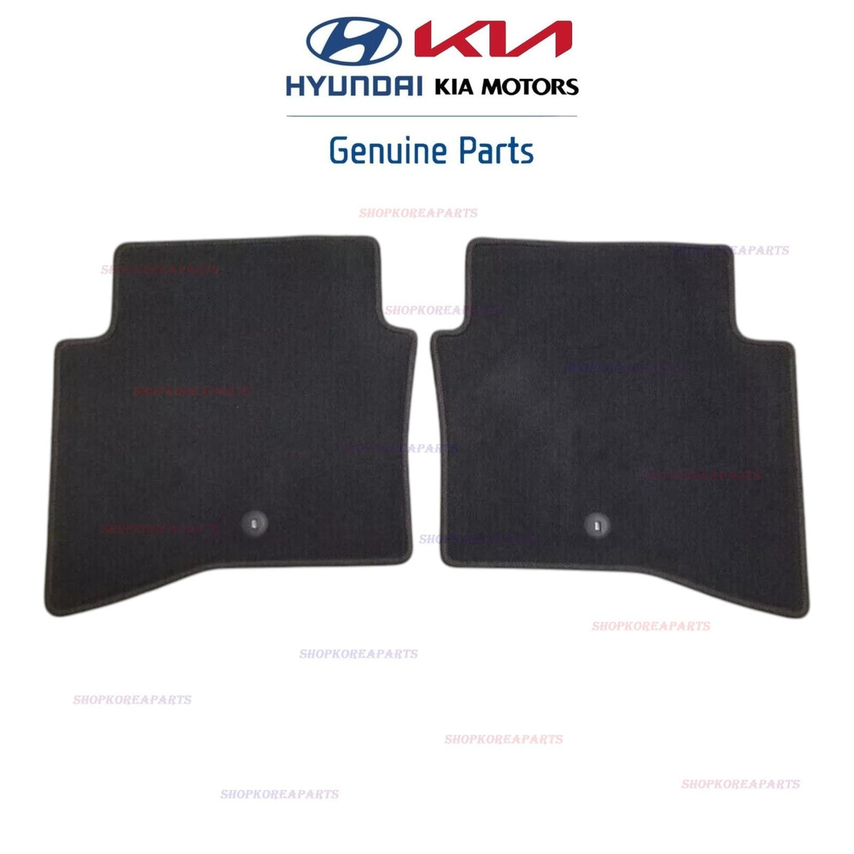 FITS: 11 - 17 KIA RIO 4DR 5DR BLACK CARPETED FLOOR MAT SET 4PC OEM NEW