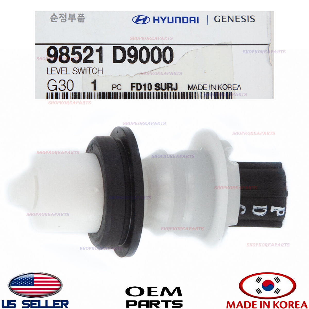 GENUINE Washer Fluid Level Switch Sensor ⭐OEM⭐ HYUNDAI KIA *See compatibility