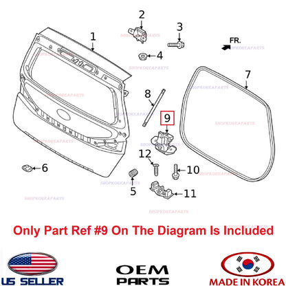 GENUINE OEM Liftgate Tailgate Latch Lock Actuator 2020–2025 Kia Soul 81800-K0000