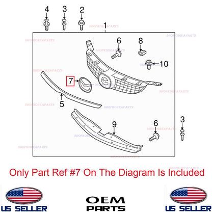 GENUINE Front Emblem Logo Symbol ⭐OEM⭐ Mazda CX-7 CX-9 2007-2012 EG21-51-730