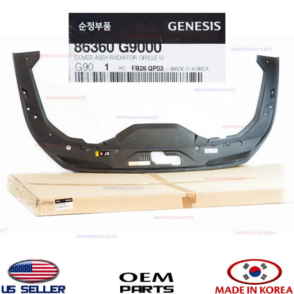 GENUINE Grille Cover Upper Radiator Sight Shield ⭐OEM⭐ GENESIS G70 2019-2023