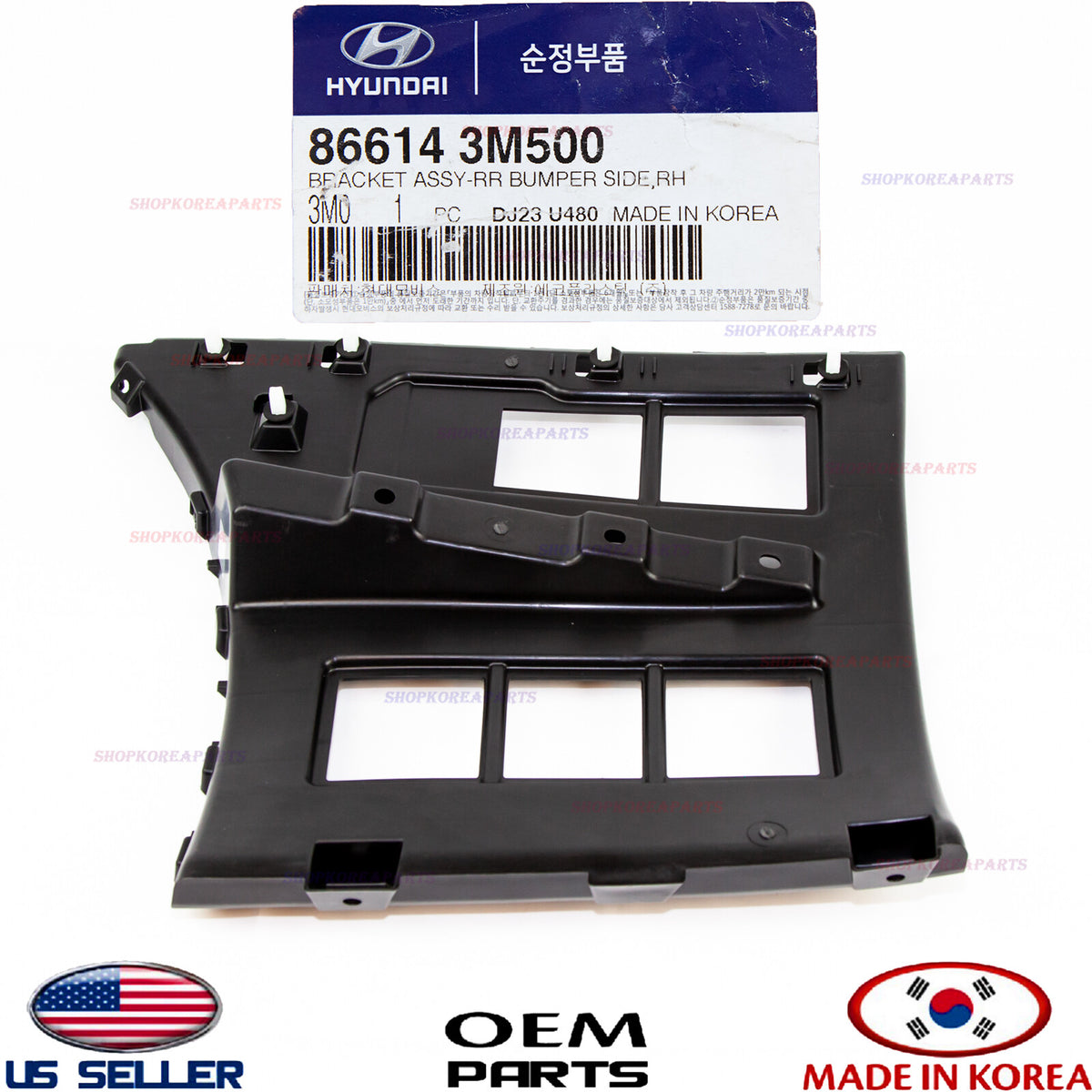 GENUINE Rear Bumper Mounting Bracket RIGHT Passenger Side OE Genesis SEDAN 12-14