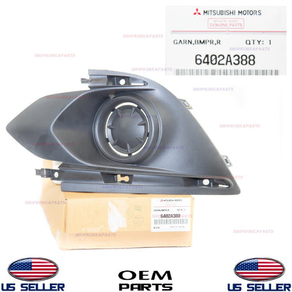 GENUINE Front Bumper Fog Lamp Cover RIGHT Passenger ⭐OEM⭐ Mirage Hatchback 17-20