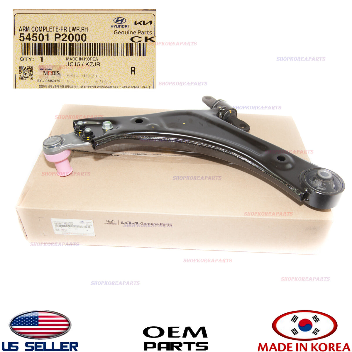 GENUINE Front Lower Control Arm RIGHT Passenger OEM 2021-2026 Santa Cruz Sorento