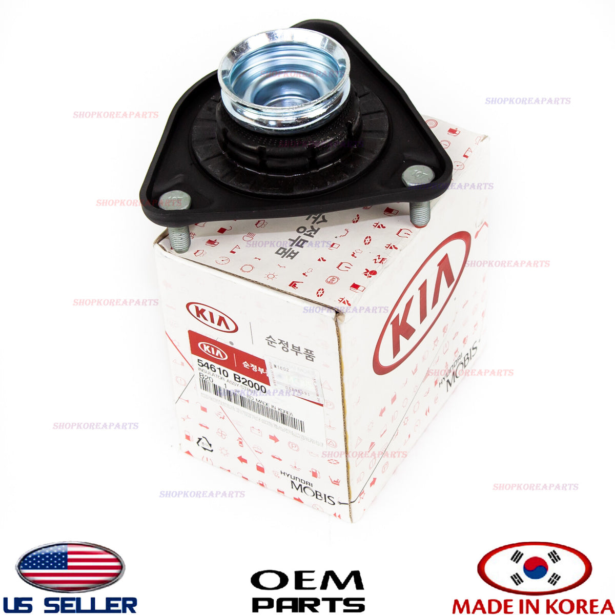 INSULATOR STRUT MOUNT FRONT 【GENUINE】 FOR KIA SOUL 2014-2019 54610B2000
