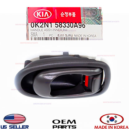 DOOR HANDLE INSIDE RIGHT front rear PASSENGER SIDE ⭐OEM⭐ KIA SPECTRA 2001-2003