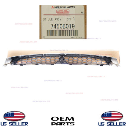GENUINE Front Bumper Radiator Upper Grille with Emblem ⭐OEM⭐ Lancer 2016-2017