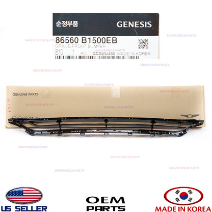 GENUINE Front Bumper Center Lower Grille ⭐OEM⭐ GENESIS G80 2018-2020 86560B1500