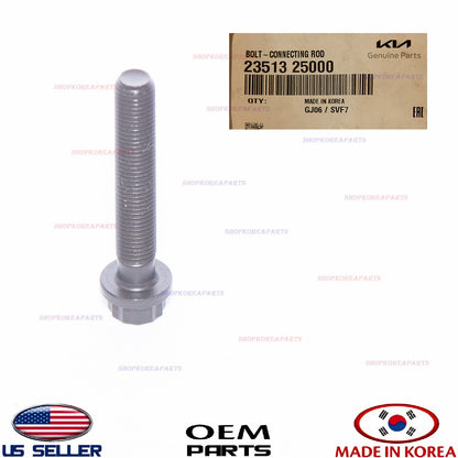 GENUINE Engine Connecting Rod Bolt ⭐OEM⭐ Hyundai Kia 06-13 *See Compatibility