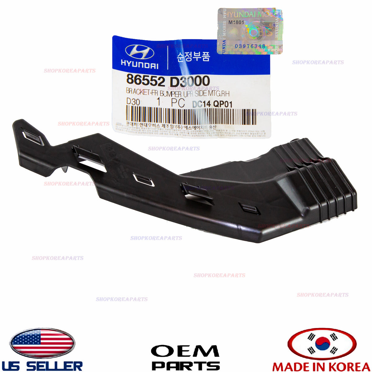 GENUINE Front Bumper Upper Bracket Right Passenger Side ⭐OEM⭐Tucson 2016-2021