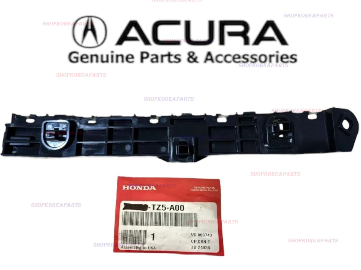 NEW OEM 14 - 16 ACURA MDX FRONT BUMPER DRIVER SIDE FENDER BRACKET HOLDER