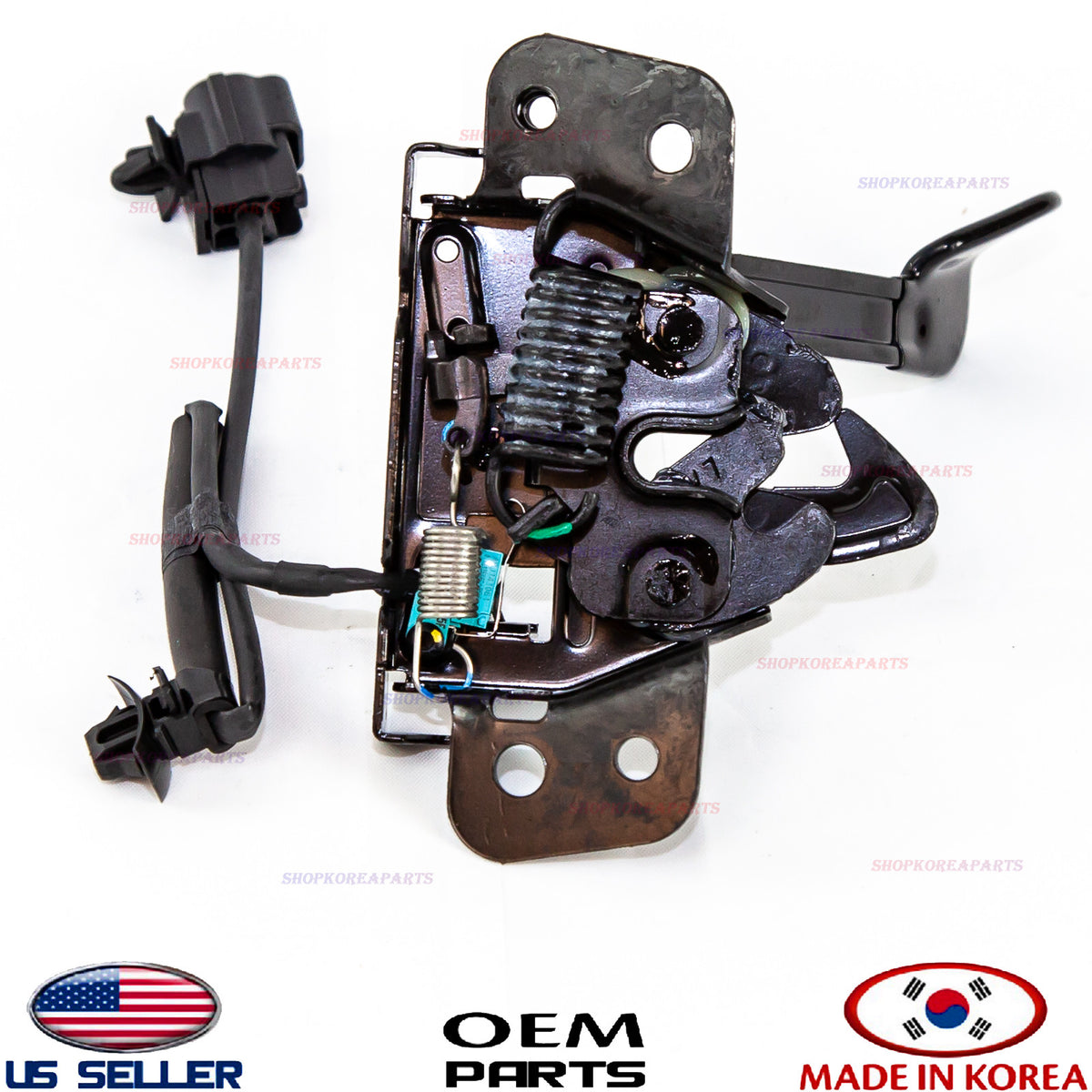 GENUINE Hood Lock Latch Assy ⭐OEM⭐ Kia Forte 2014 2015 2016 81130A7010