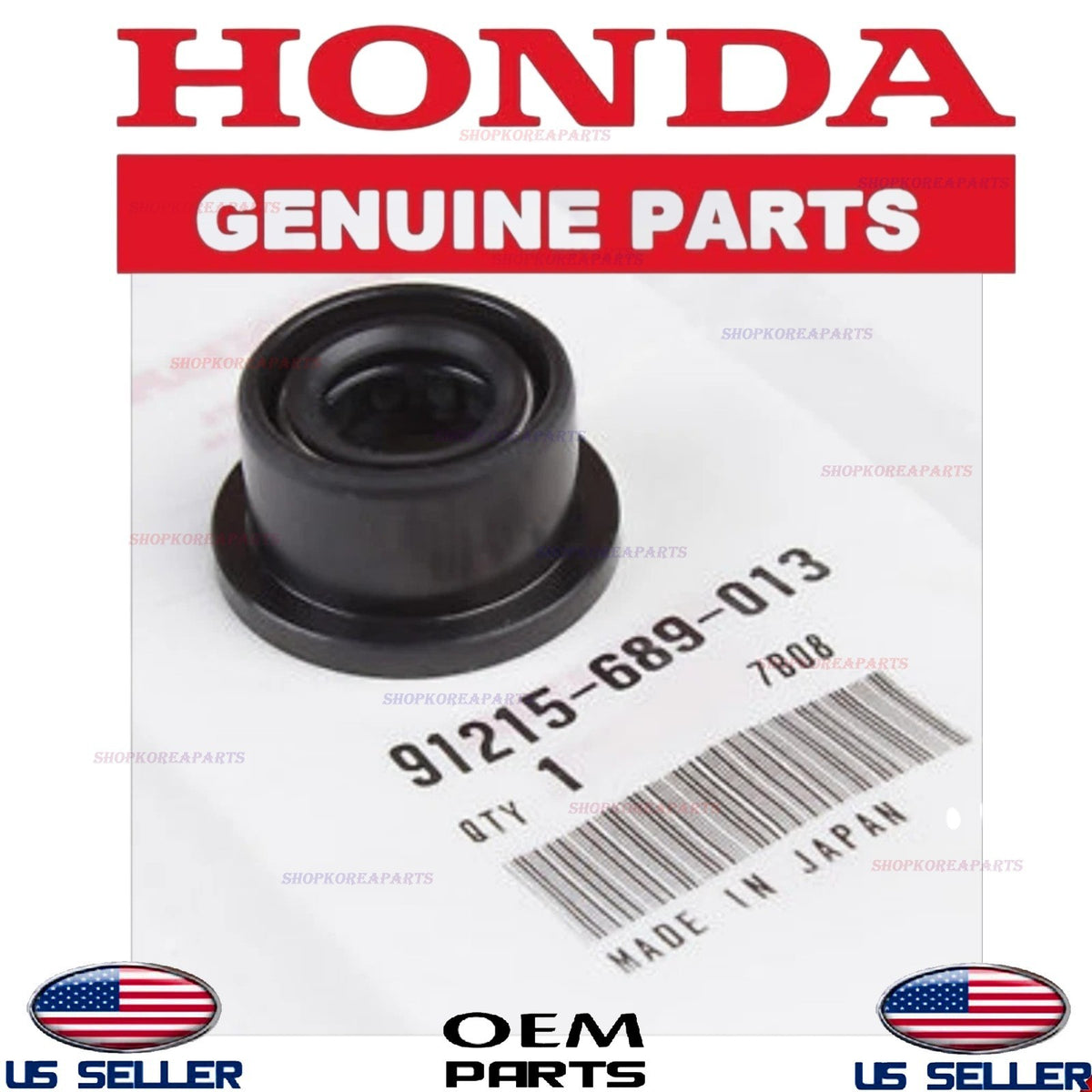 GENUINE OEM Shift Rod Oil Seal 14x25x16 Honda Acura *See List 91215-689-013