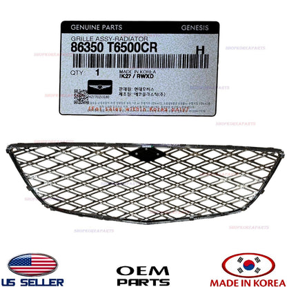 GENUINE OEM Radiator Grille 2025-2026 Genesis GV80 86350-T6500CR