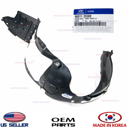 FENDER LINER FRONT LEFT SIDE GENUINE OEM HYUNDAI SONATA 2011-2014 868113S500