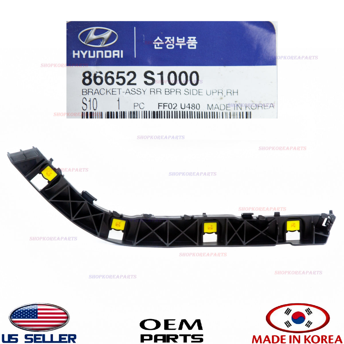 GENUINE Rear Bumper Mounting Bracket RIGHT Pass Side ⭐OEM⭐ SANTA FE 2019-2020