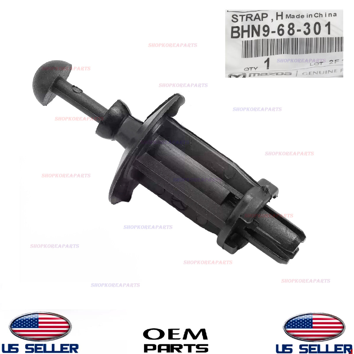 GENUINE OEM Tailgate Trim Panel Clip Hanger Mazda CX-3 CX-30 Mazda3 MX-30