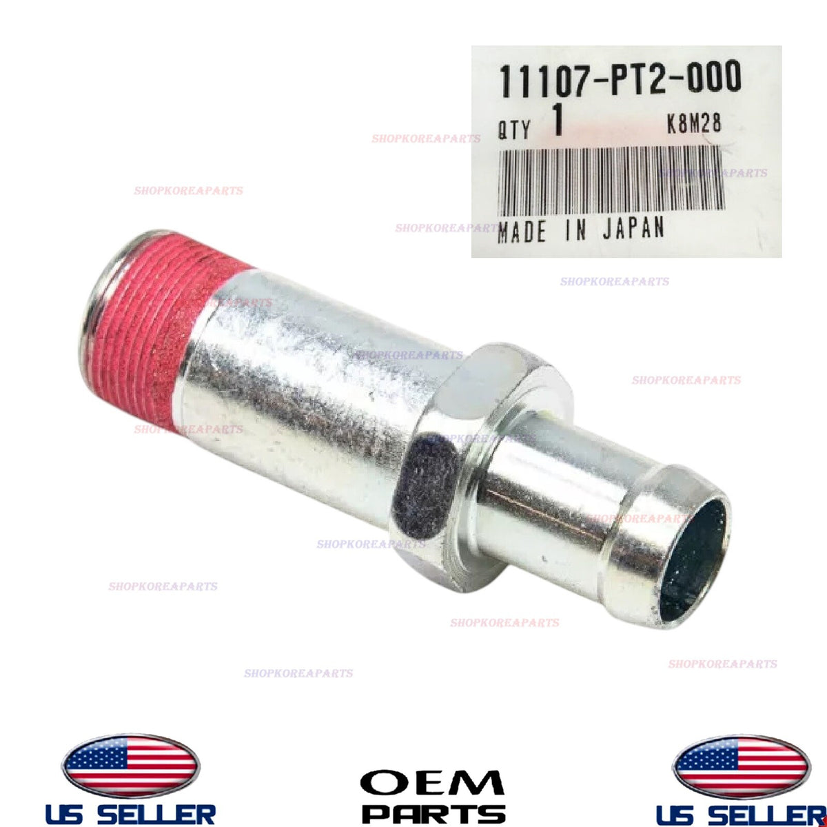 GENUINE OEM Oil Cooler Joint 1991-2009 Honda Acura 11107-PT2-000