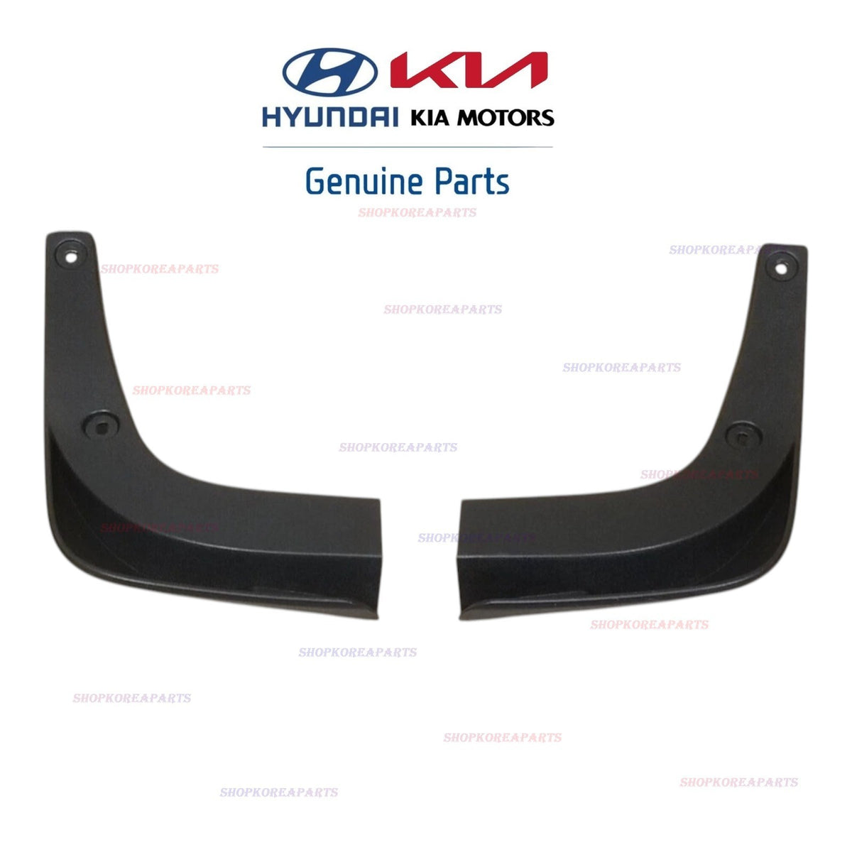 FITS: 14 - 16 KIA SPORTAGE LX EX REAR SPLASH GUARD MUD FLAP SET OEM NEW 3WF46-AC