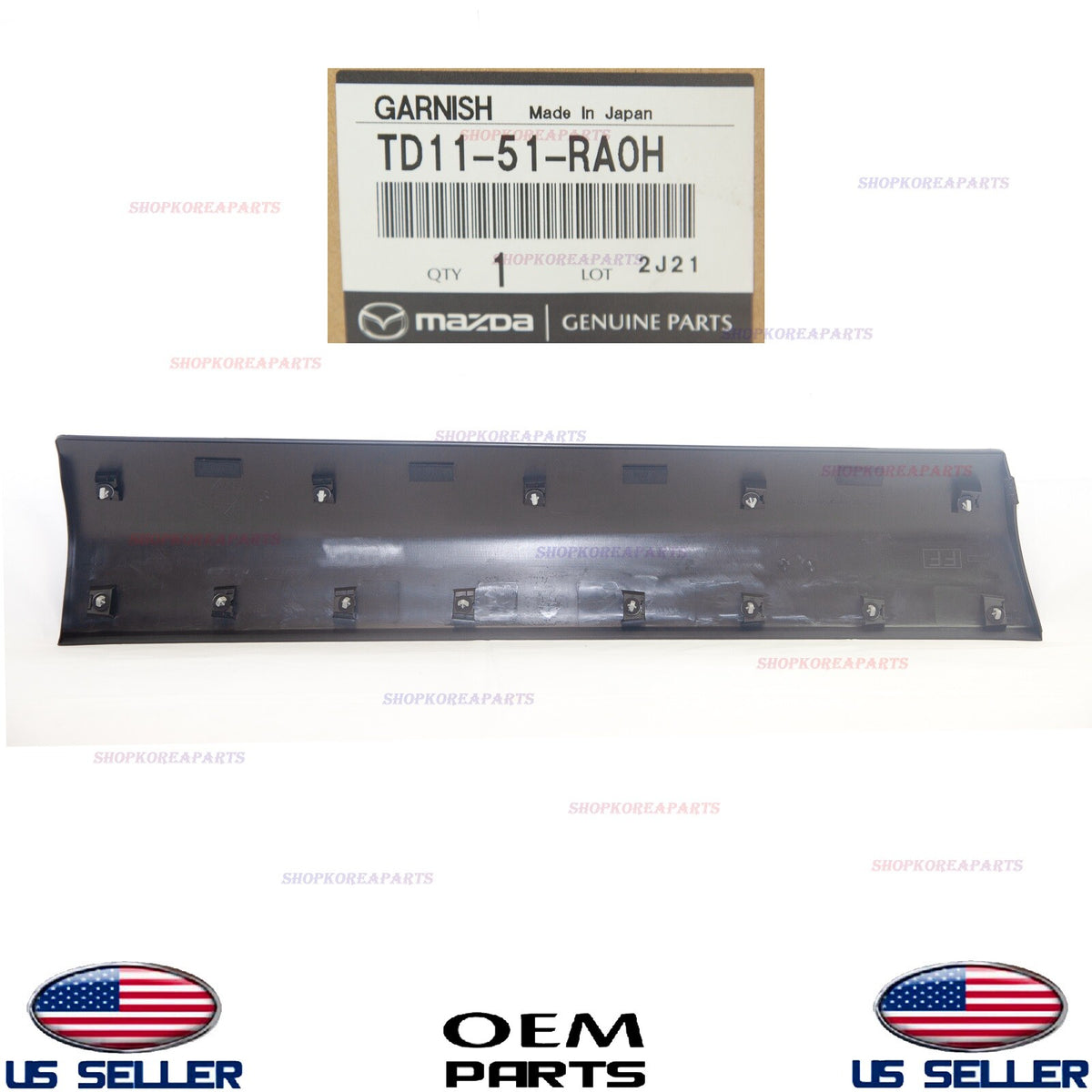 GENUINE Front Door Lower Molding RIGHT Passenger Side ⭐OEM⭐ Mazda CX-9 2007-2015