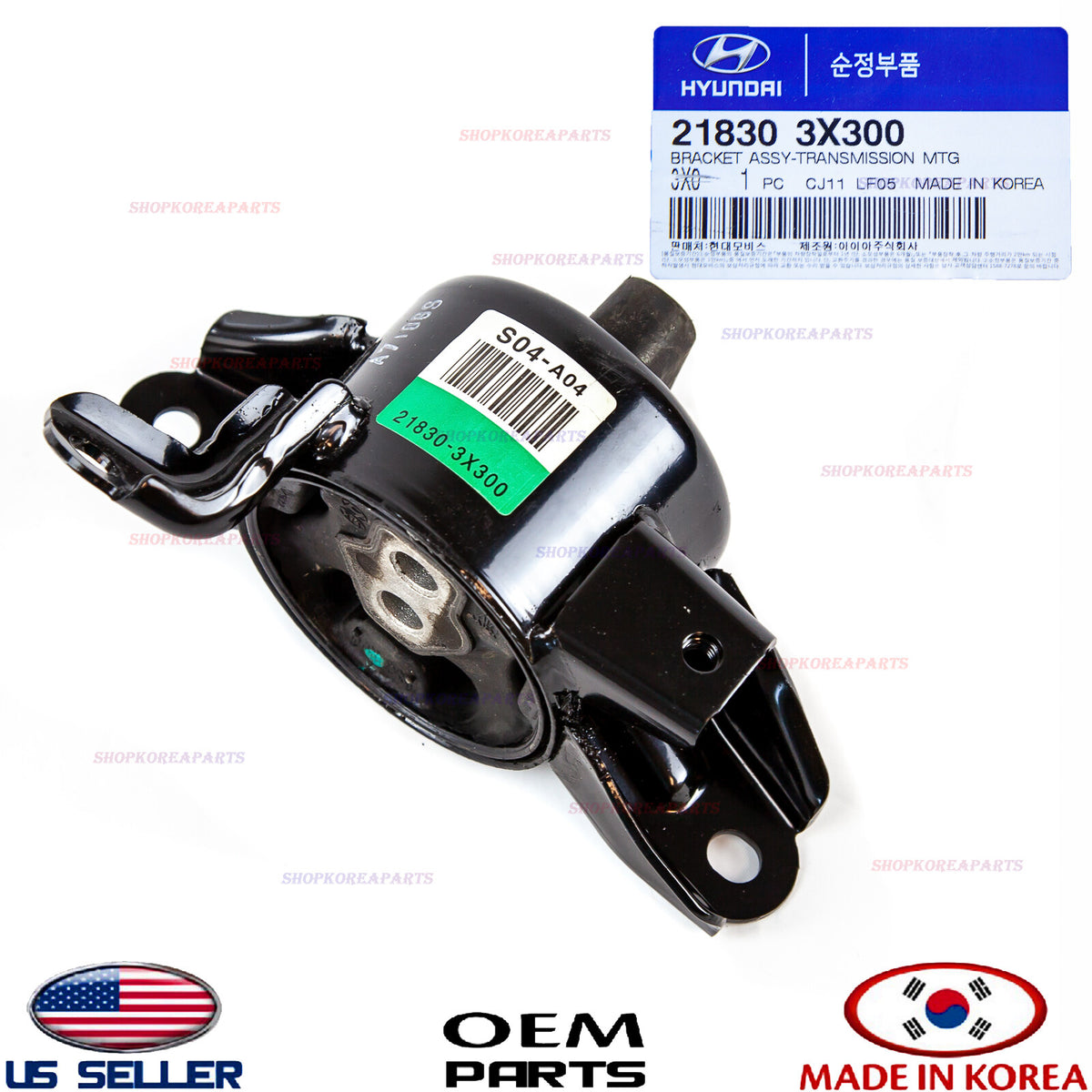 GENUINE OEM Engine Transmission Mount Bracket Elantra Forte Accent Soul