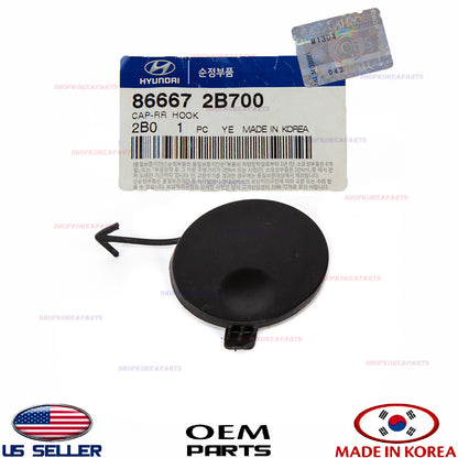 OEM GENUINE Rear Bumper Tow Hook Eye Cap Cover HYUNDAI SANTA FE 2010-2012
