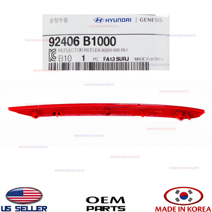 GENUINE OEM  Rear Bumper Reflector RIGHT Passenger Side 2015-2020 Genesis G80