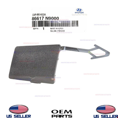 GENUINE OEM Rear Bumper Tow Eye Cap 2022-2024 Hyundai Tucson 86617-N9000