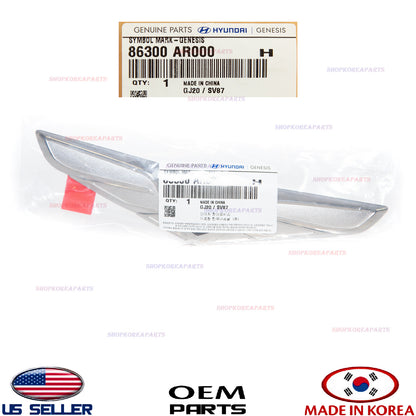 GENUINE Hood Emblem Front Symbol Mark Logo ⭐OEM⭐ Genesis GV70 2022-2025