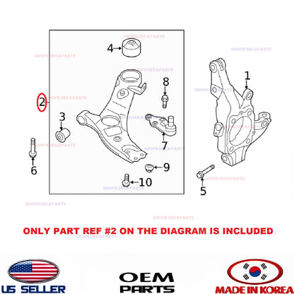 GENUINE Front Lower Control Arm RIGHT Passenger Side ⭐OEM⭐ SANTA FE 2019-2020