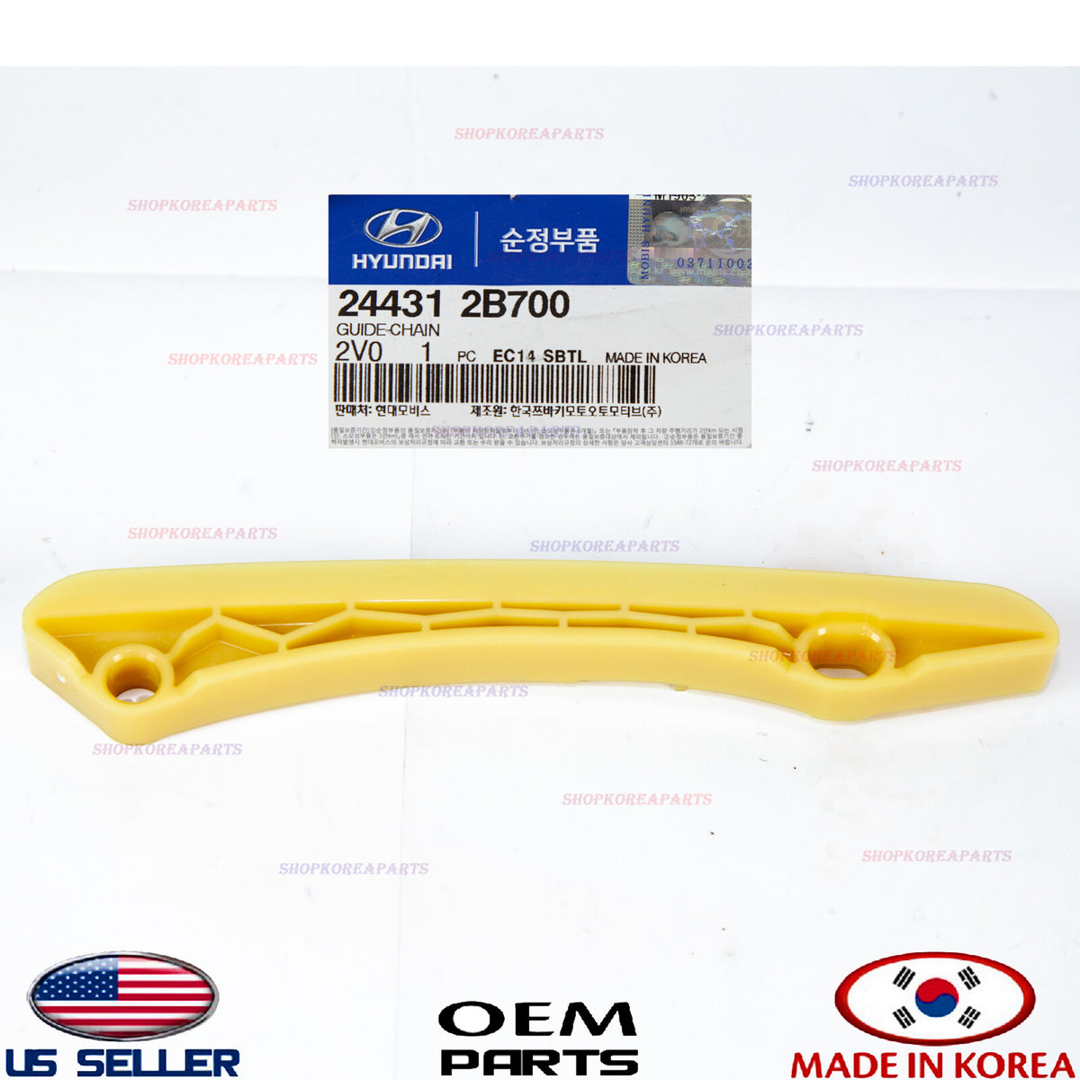 GENUINE Engine Timing Chain Guide OEM HYUNDAI KIA 1.6L TURBO *See compatibility
