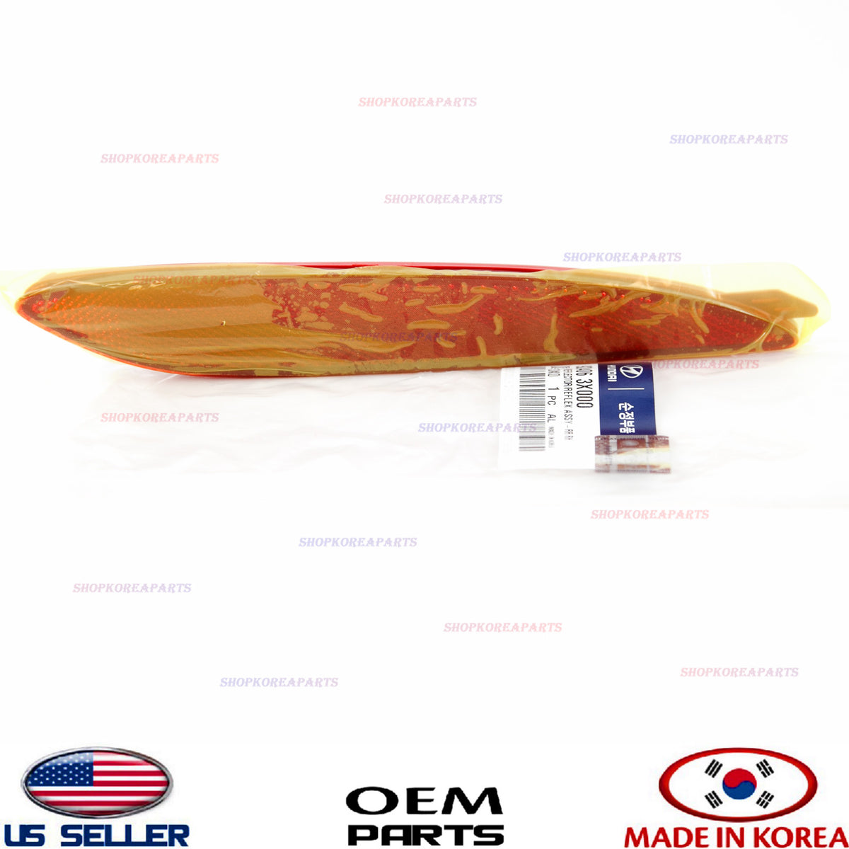 GENUINE OEM Bumper Reflector Rear RIGHT Passenger Side 2011-2013 Hyundai Elantra