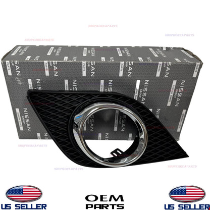 GENUINE OEM Trim Bezel Fog Lamp Driver Side Infiniti G37 Q60 Sport Premium