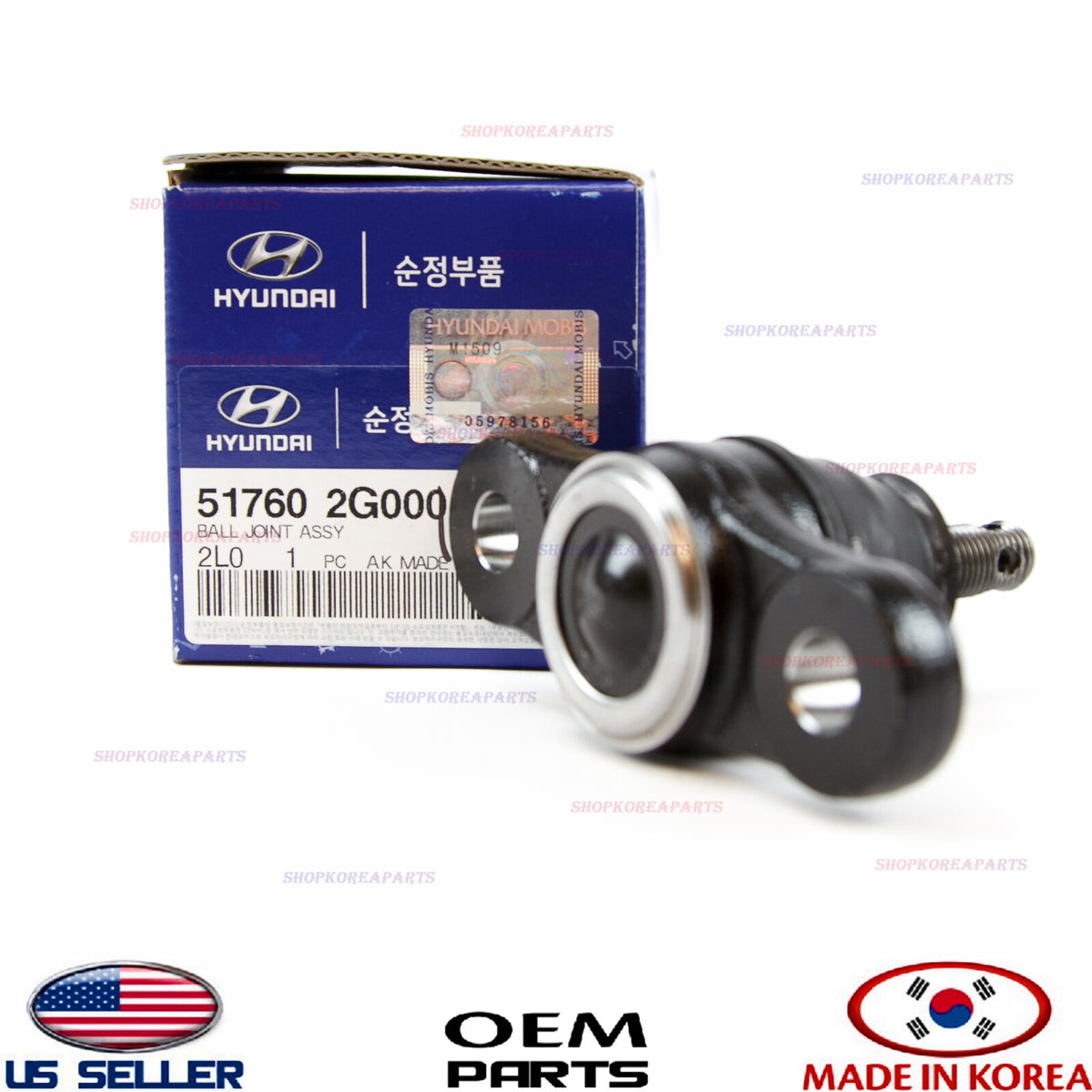 BALL JOINT FRONT LOWER ARM 【GENUINE】 KIA OPTIMA FORTE RONDO ELANTRA 517602G000