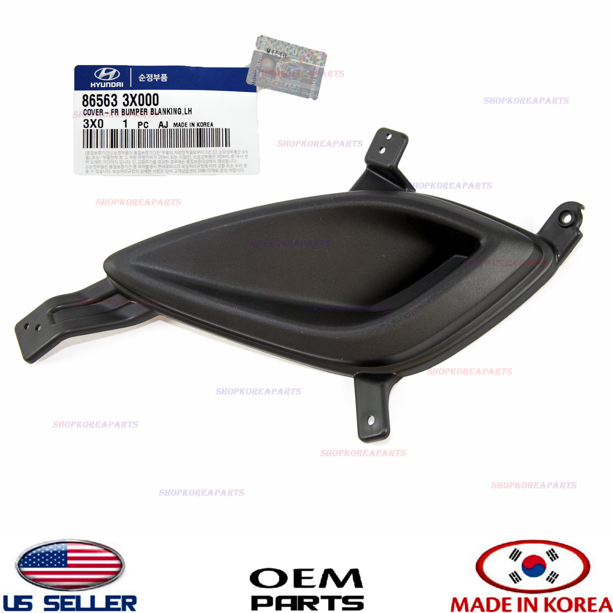 GENUINE Fog Light Hole Cover Left Driver Side OEM Elantra Sedan 2011-2013